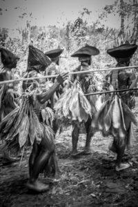 A group of people in costumes are standing together.