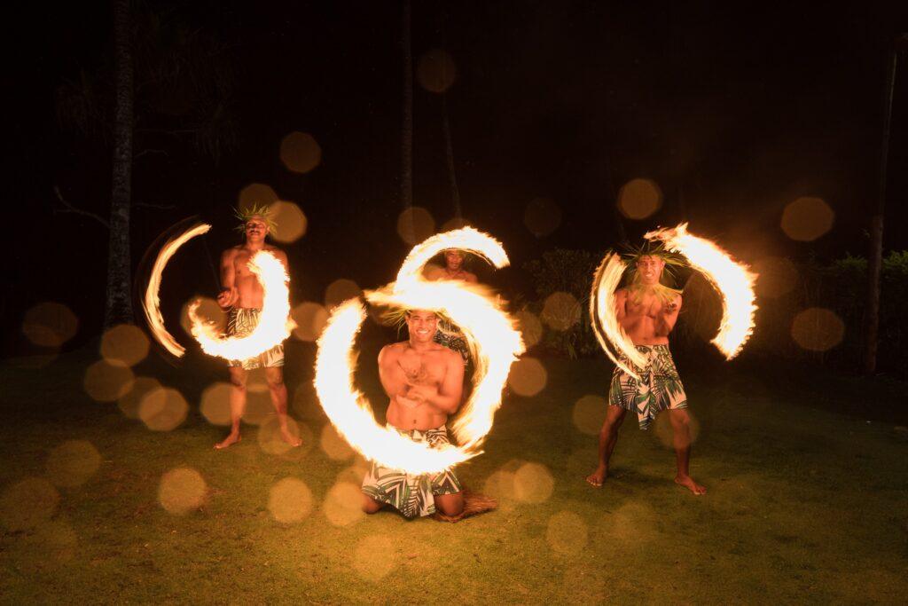 Fire Dancers Fiji