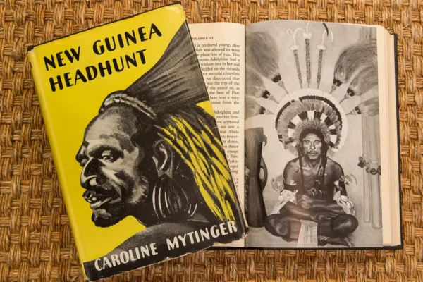 Book cover of New Guinea Headhunt by Caroline Mytinger.